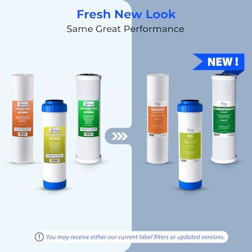 iSpring F3 Water Filter Set for Under Sink Water Filter System RCC7AK/US31 - Image 5