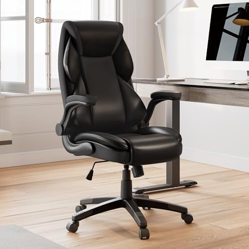 EUREKA ERGONOMIC PU Leather Desk Chair Office Executive Chair by EUREKAERGONOMIC
