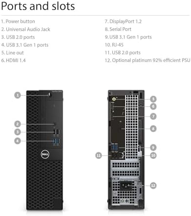 Dell Optiplex 5050 Small Form Factor (SFF) Business Desktop PC, Intel i7-7700 Quad-Core 3.6 GHz, 16GB DDR4, 512G NVME SSD Windows 11 Pro (Renewed) - Image 7