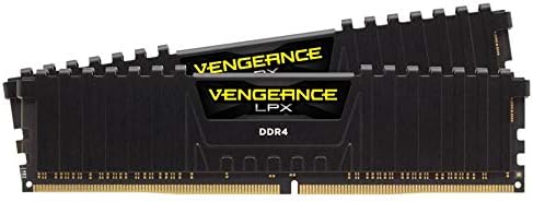CORSAIR VENGEANCE LPX DDR4 RAM 16GB (2x8GB) 3600MHz CL18-22-22-42 1.35V Intel AMD Desktop Computer Memory - Black (CMK16GX4M2D3600C18) by Unknown