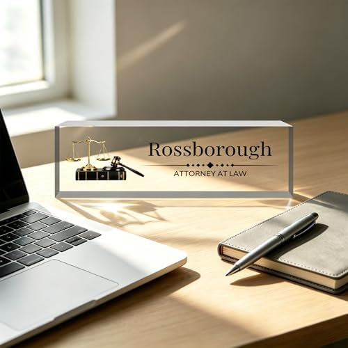 Custom Name Plate for Desk, Desk Name Plate Personalized, Acrylic Desktop Ornament, Stylish Office Decor, Appreciation Present for Boss, Social Worker, Teacher, Nurse, Employee - Image 4