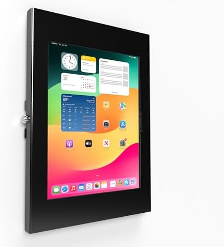 Locking Anti-Theft Metal Case for iPad Pro 13" 2024/2025 M4/M5 for Kiosk, POS, Store, Show Display, Time Clock (Black) - Image 5