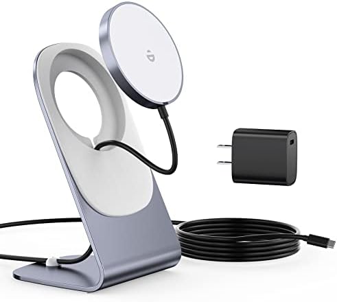 Magnetic Wireless Charger Stand + Charging Pad for iPhone Duo/18-12 Series by Kabysio