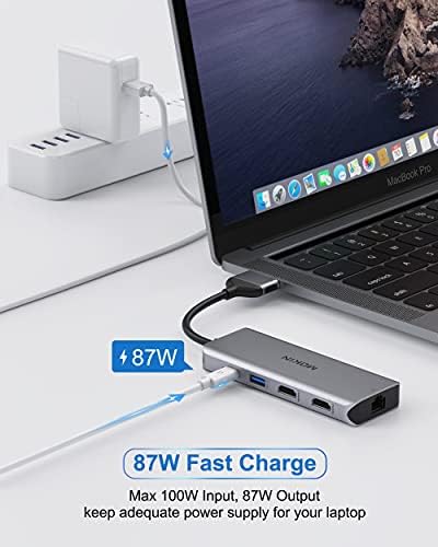 MOKiN MacBook Pro Docking Station Dual Monitor MacBook Pro/Air HDMI Adapter - Image 6