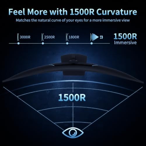Deco Gear 49" Ultrawide Curved Gaming Monitor, 5120x1440 WDQHD 32:9 165Hz - Image 6