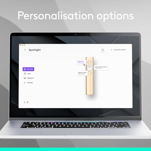 Logitech Spotlight Presentation Remote Universal Wireless - Gold - Image 6