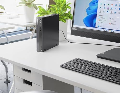 Lenovo ThinkCentre neo 50q Gen 4 Business Mini Desktop Computer • 8-core Intel Core i5-13420H • 16GB RAM • 1TB SSD • Office 365 for The Web • Display Port + HDMI • Wired KB & Mouse • Windows 11 - Image 4