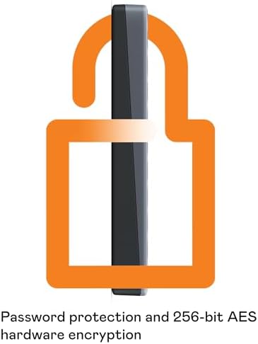 WD 5TB My Passport Portable Hard Drive, Works with USB-C and USB-A, Windows PC, Mac, Chromebook, Gaming Consoles, and Mobile Devices, Backup Software and Password Protection - WDBRMD0050BGY-WESN - Image 4