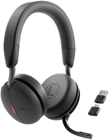 Dell Wireless ANC Headset WL5024, Hybrid ANC, Teams Certified by Unknown