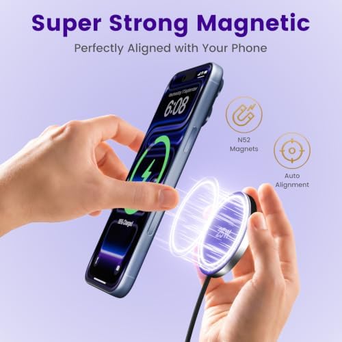 MagSafe 25W Wireless Charger for Apple Magnetic Fast Charging Pad - Image 6
