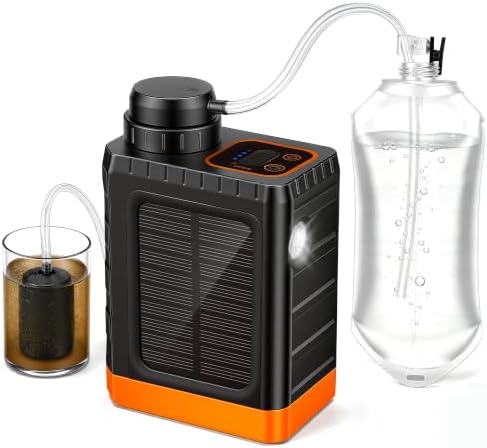 3-in-1 Portable Electric Water Filter for Survival Kit & Emergency by ThmomexHome