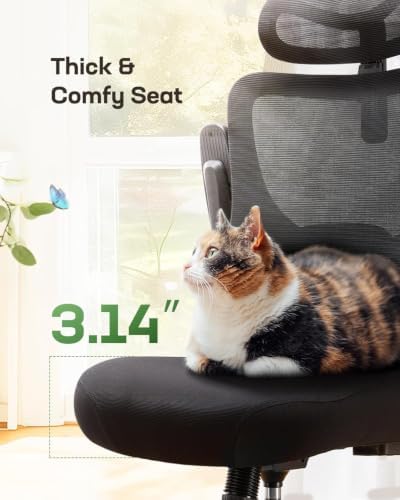 Marsail Ergonomic Office Chair with 3D Armrests, Pack of 10 - Image 6