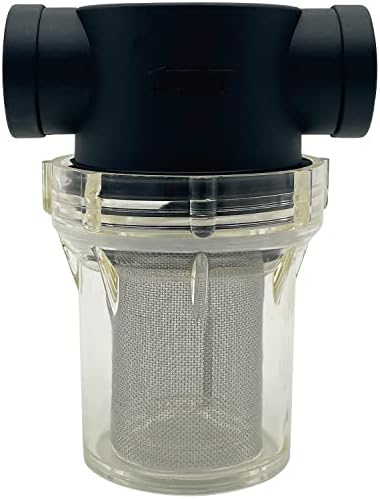 3/4" Female NPT in-Line Strainer with 40 mesh Stainless Steel Filter Screen by SAFBY