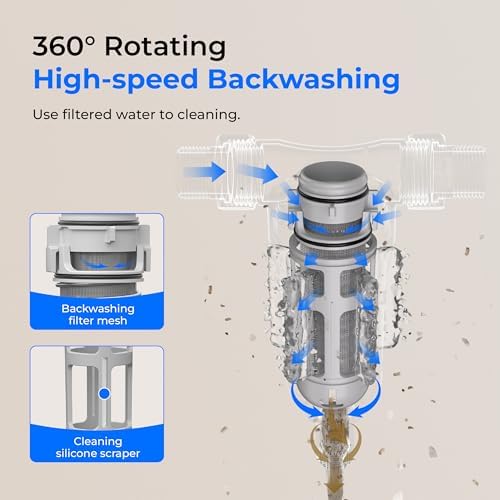 Waterdrop RPFK52 Spin Down Sediment Filter, 50 Micron+200 Micron - Image 4
