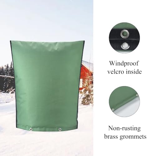 16"Wx20"H Backflow Preventer Insulation Cover, Sprinkler Covers for Outside - Image 4