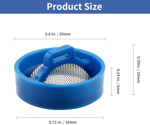 20-Pack Universal Washing Machine Water Inlet Valve Filter Screens - Image 4