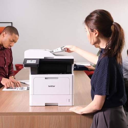 Brother DCP-L5510DN Business Monochrome Laser All-in-One Printer with Duplex Printing and Networking (Renewed Premium) - Image 3