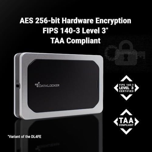 DataLocker DL450-SSD-7.6TB-FE 7.60 TB Portable Rugged Solid State Drive - External - TAA Compliant - FIPS 140-3 Level 3 (Pending)* - Image 3