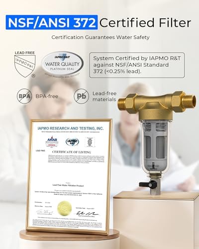 Waterdrop RPFK Spin Down Sediment Filter, 40-50 Micron, BPA Free - Image 5
