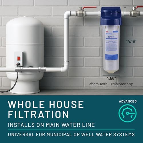3M Aqua-Pure AP100 Series Whole House Water Filter Housing AP101T - Image 4