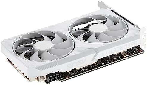 ASUS TUF Gaming NVIDIA GeForce RTX 3050 OC Edition Gaming Graphics Card (PCIe 4.0, 8GB GDDR6, HDMI 2.1, DisplayPort 1.4a, Dual Ball Fan Bearings, All-Aluminum Shroud, 2.8-Slot Design), 3 Year Warranty - Image 2