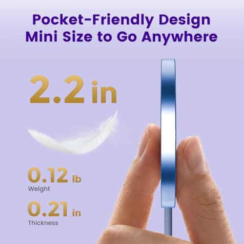 15W Wireless Charger for Apple MagSafe Charger, Magnetic Fast Charging Pad - Image 6