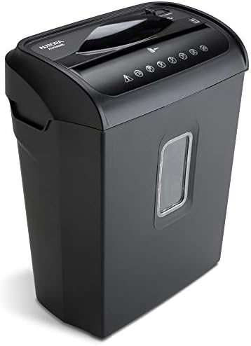 Aurora AU608MB High-Security 6-Sheet Micro-Cut Paper Credit Card Shredder with 3.5-Gallon Wastebasket, 4-Minute Continuous Running Time, Security Level P-4 - Image 3