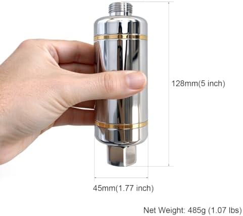 1/2" Water Descaler, Salt-Free Scale Inhibitor for Home Prevent Scale Buildup On Water Heaters, Faucet, Smart Toilet & Washer, 8-Year Durability - Image 2