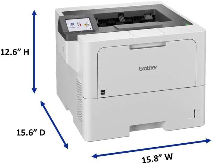 Brother HL-L6310DW Enterprise Monochrome Laser Printer with Low-Cost Printing, WirelessNetworking, and Large Paper Capacity, Works with Alexa - Image 3