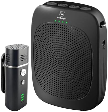 15W Voice Amplifier with Wireless Lapel Microphone by SANMICvoiceamplifier