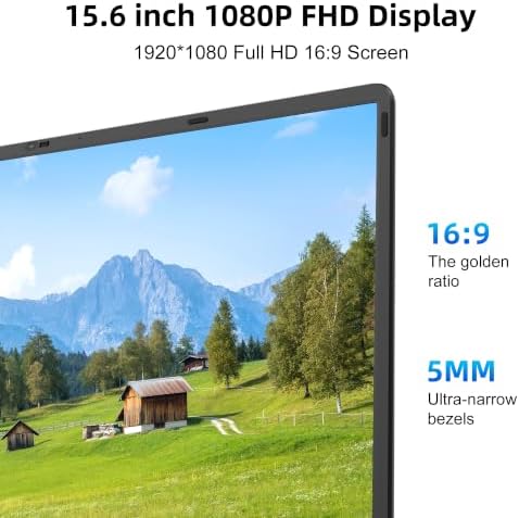 15.6 Inch Laptop with FHD display, 6GB RAM 128GB Storage Expandable 512GB - Image 4