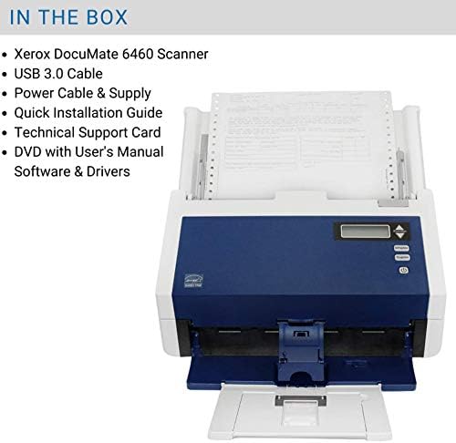 Xerox DocuMate 6460 Duplex Document Scanner for PC, Automatic Document Feeder - Image 5