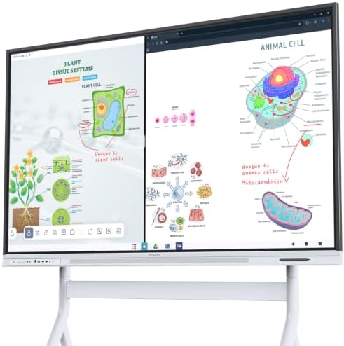 Smart Board, 75" Interactive Whiteboard with Google EDLA Certified by NEWORK