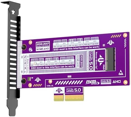 JEYI PCIe 5.0 SSD Adapter for MacBook, 128Gbps PCIe 5.0 x4/x8/x16 Slot by JEYI