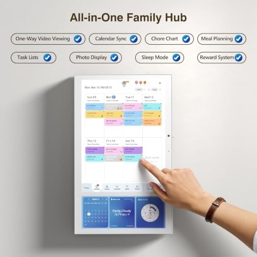 Digital Calendar with Video Calling & Split Screen, No Subscription, 15.6" - Image 2