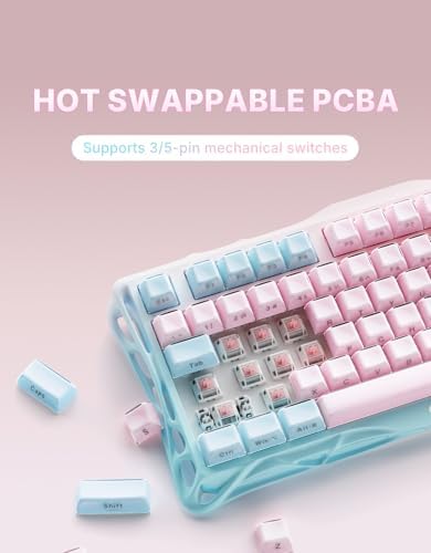 GravaStar Mercury K1 Lite 75% Wireless Mechanical Gaming Keyboard RGB - Image 5
