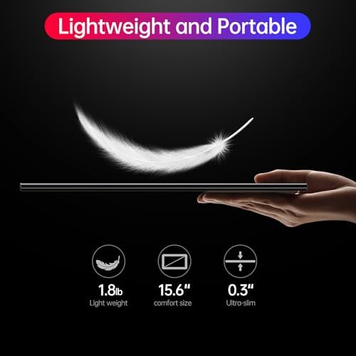 Anyuse 15.6" 4K UHD IPS HDR USB-C HDMI Monitor - Image 3