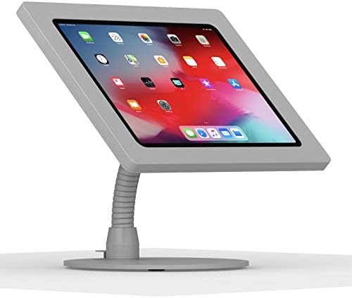 VidaMount Light Grey Exposed Rear Camera Enclosure and Portable Flexible Stand [Bundle] Compatible with iPad Pro 12.9" (3rd Gen) by VidaMount