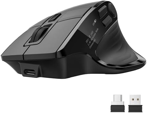 Acer Wireless Mouse for Laptop, Computer Mouse Ergonomic for 4 Devices by Unknown