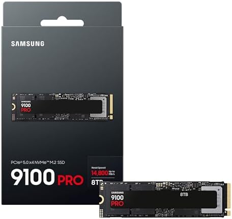 Samsung SSD 9100 PRO 8TB, PCIe 5.0x4 M.2 2280, Up to 14,800MB/s - Image 3