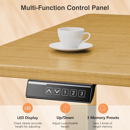 Sweetcrispy Electric Standing Desk, Computer Desk, 40x24 Inch - Image 5