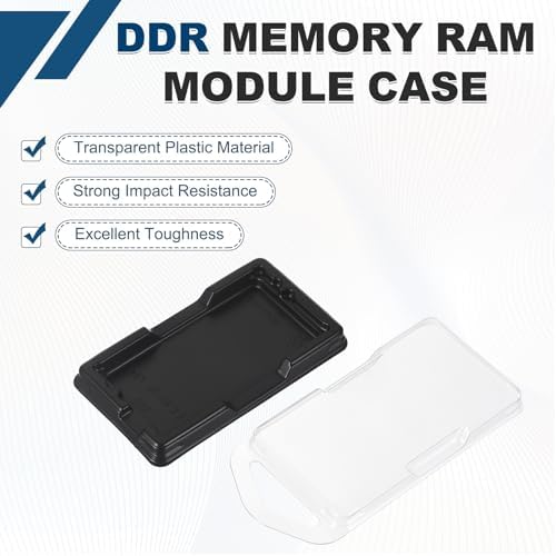 10Pcs Notebook DRR3 Memory RAM Module Case Plastic Clamshell - Image 3