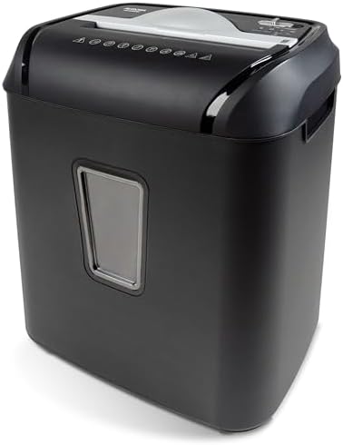 Aurora AU1208XE Anti-Jam 12-Sheet Crosscut Paper/Credit Card Shredder with 4.8 Gallon Wastebasket by Aurora