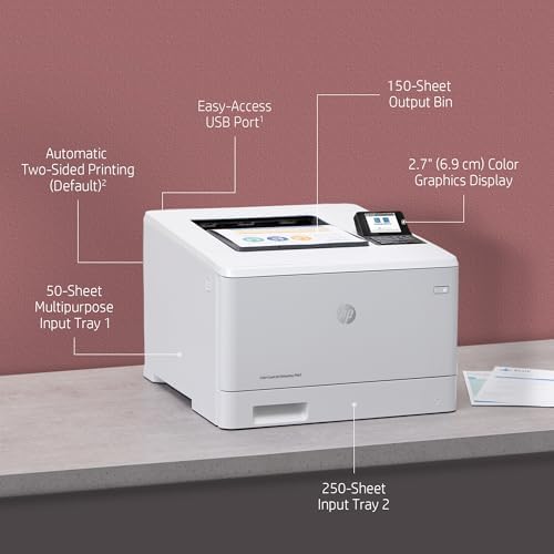 HP Color LaserJet Enterprise M455dn Duplex Printer (3PZ95A) - Image 4