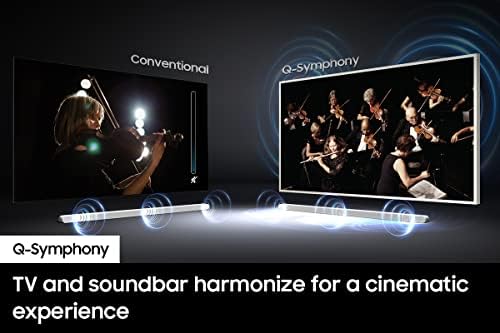 Samsung HW-S801B/ZA 3.1.2ch Soundbar w/ Wireless Dolby Atmos, DTS:X, Ultra Slim Design, Q Symphony, SpaceFit Sound, Alexa Built-In, Airplay 2, 2022 - Image 5