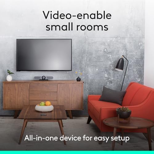 Logitech MeetUp Video Conferencing System 4K 3 Microphones - Black - Image 2