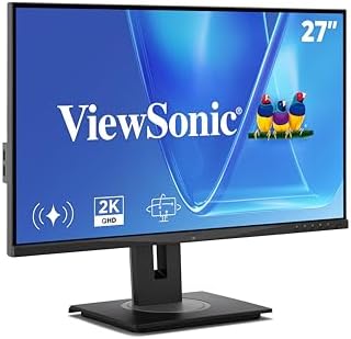 ViewSonic VG2748a-2K 27 Inch 1440p QHD Computer Monitor, IPS 100Hz, USB C by Unknown