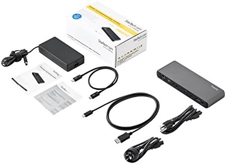 StarTech Thunderbolt 3 Dock, Dual 4K 60Hz DP, 85W PD, 3x USB, GbE - Image 6