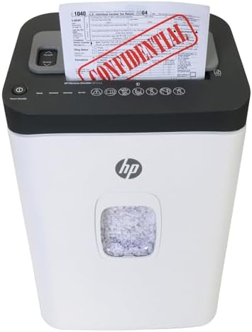 HP - Micro Cut Paper Shredder, 12-Sheet Manual, 150-Sheet Auto Feed - Image 5