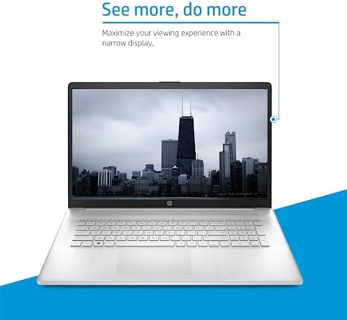 HP Latest Business Professional Laptop, 17.3" HD+ Touchscreen, Intel Core i5-1334U, 32GB RAM, 1TB SSD, Webcam, HDMI, FP Reader, Backlit KB, Wi-Fi 6, Windows 11 Pro, Silver - Image 4